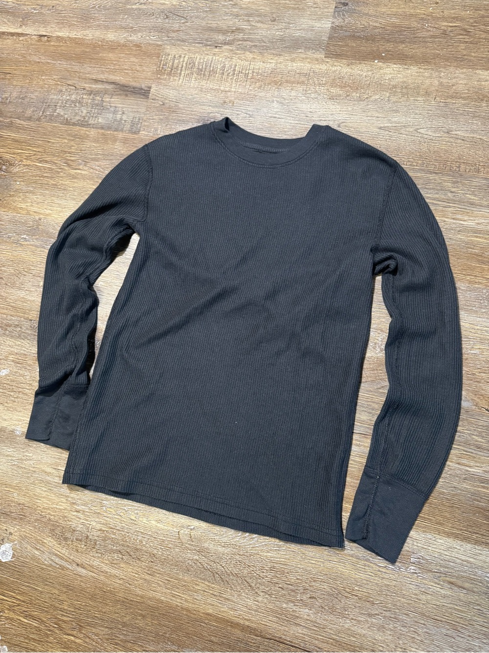 Men’s Black Thermal Long sleeve
